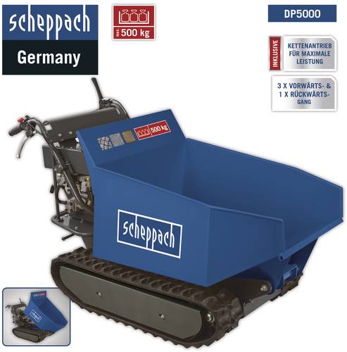 Scheppach Mini-Raupen-Dumper DP5000