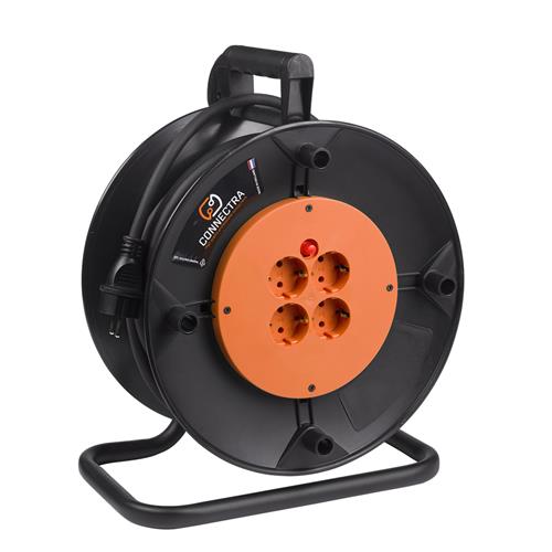 Rolă de cablu Connectra 47.543.50 XPN.1 - 25m - H07RN-F - 3 G 1.5 mm²