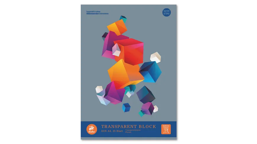 Transparentblock A4 25 Blatt