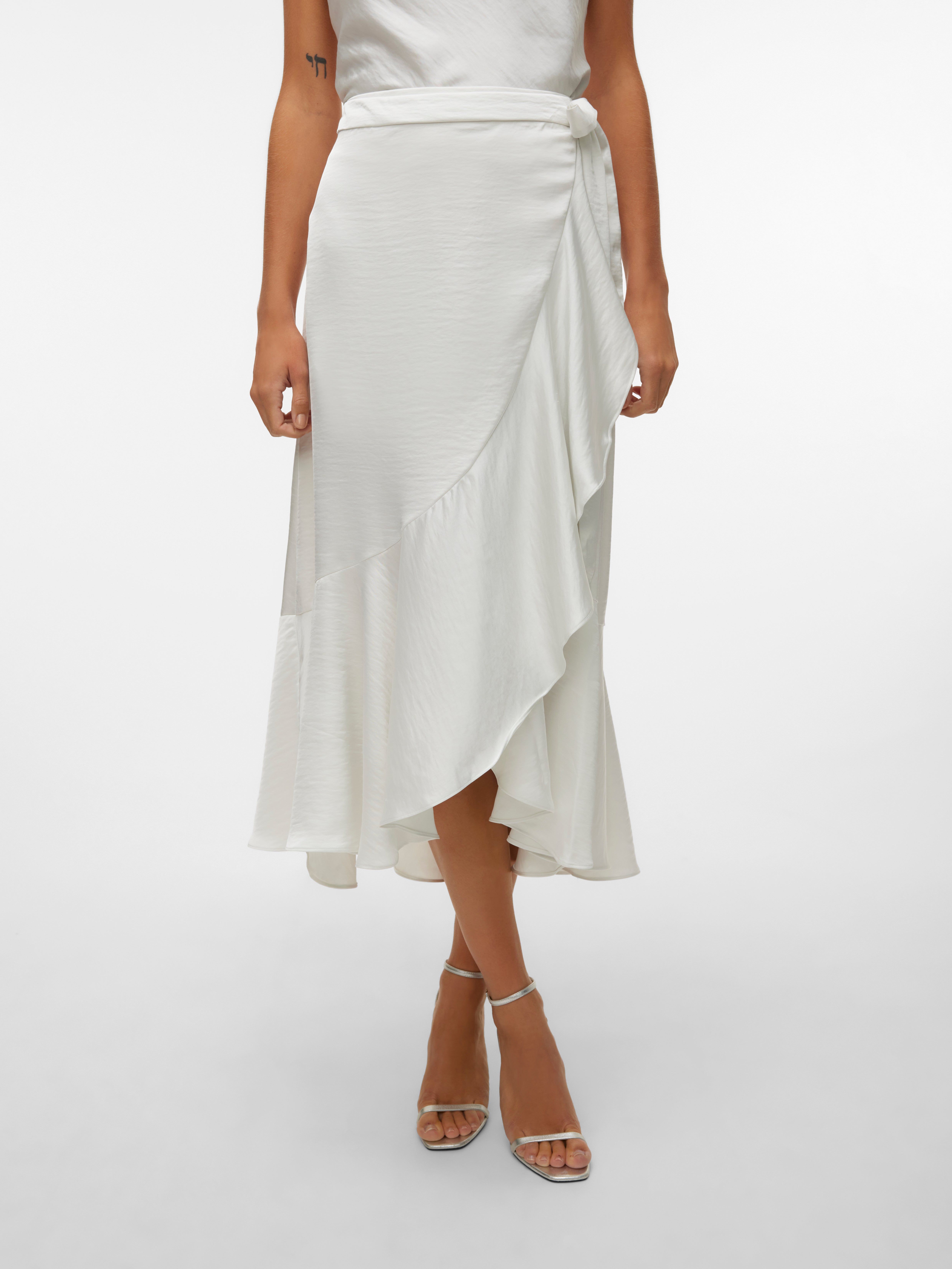 VMHANNA Hohe Taille Langer Rock