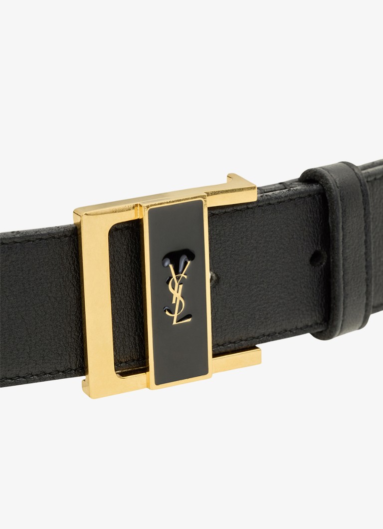 Curea Saint Laurent Gio din piele de vițel.