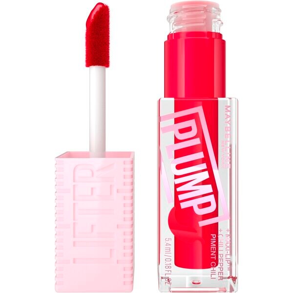 Maybelline New York Lifter Plump 004 Red Flag -huulikiilto 5,4ml