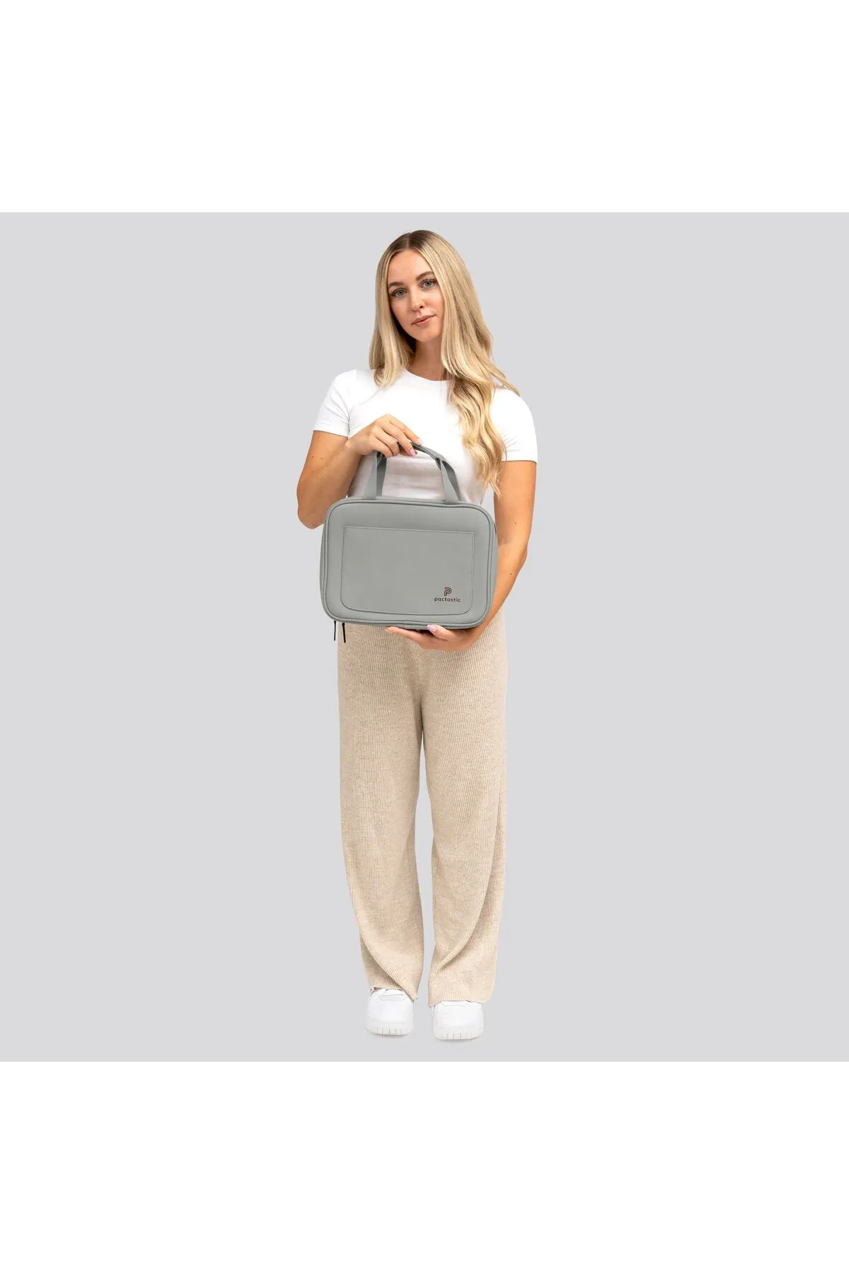 Pactastic  Kosmetiktasche - Grau