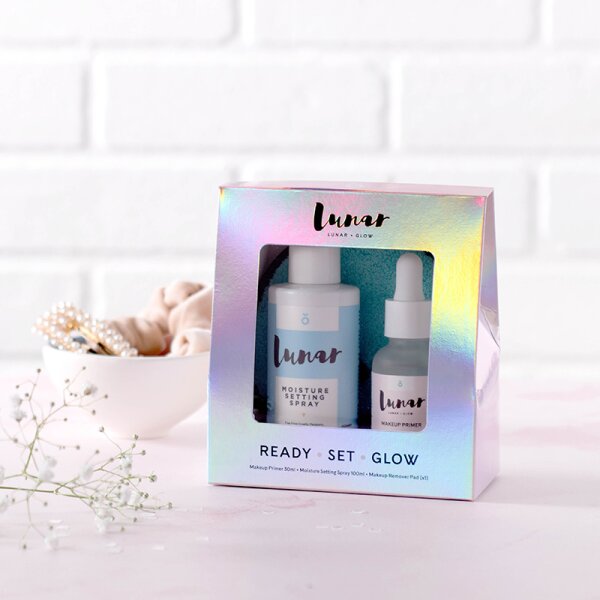 Lunar Glow Ready Set Glow Kit Gesicht Make-up Set