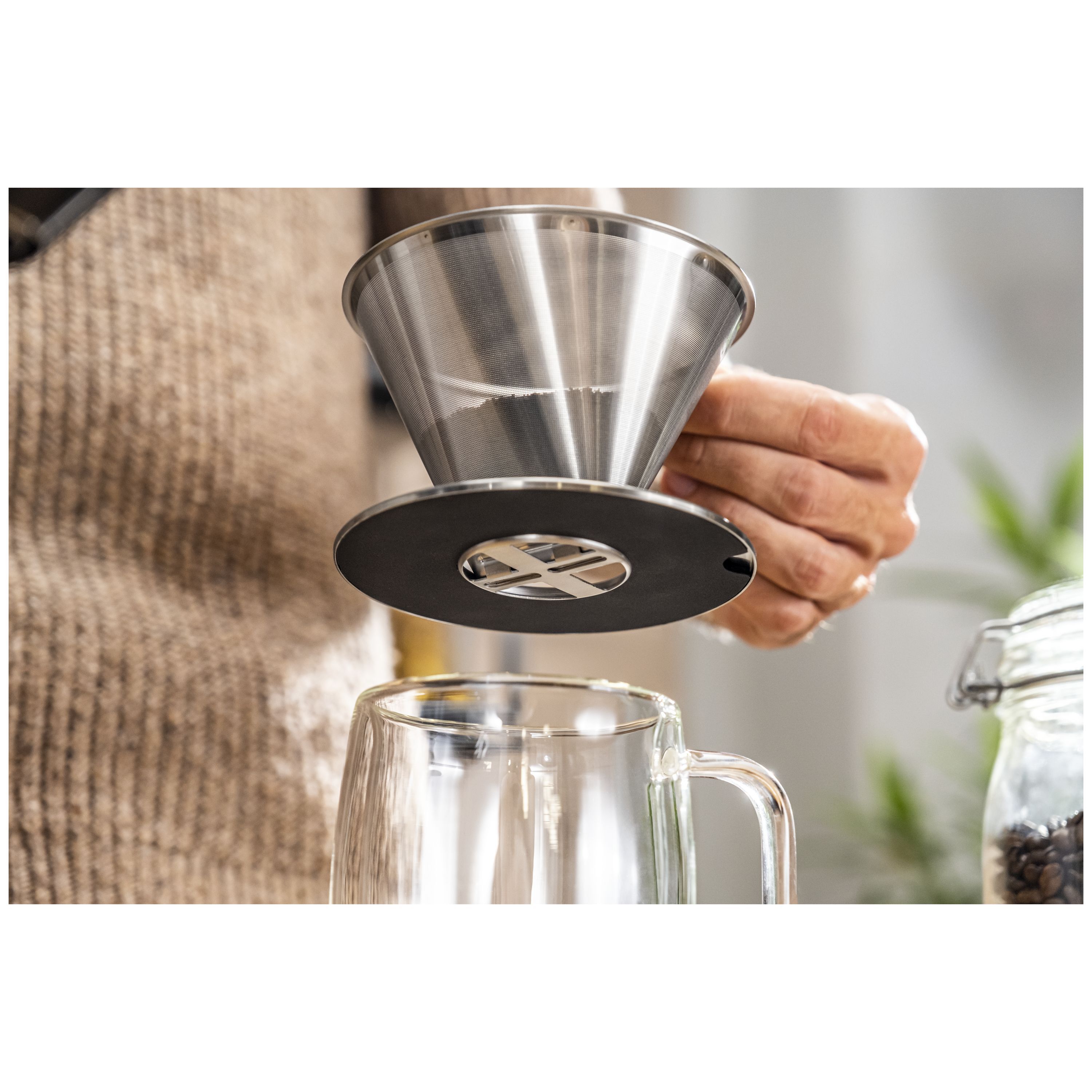 Pour Over Kaffeefilter Set, 2-tlg