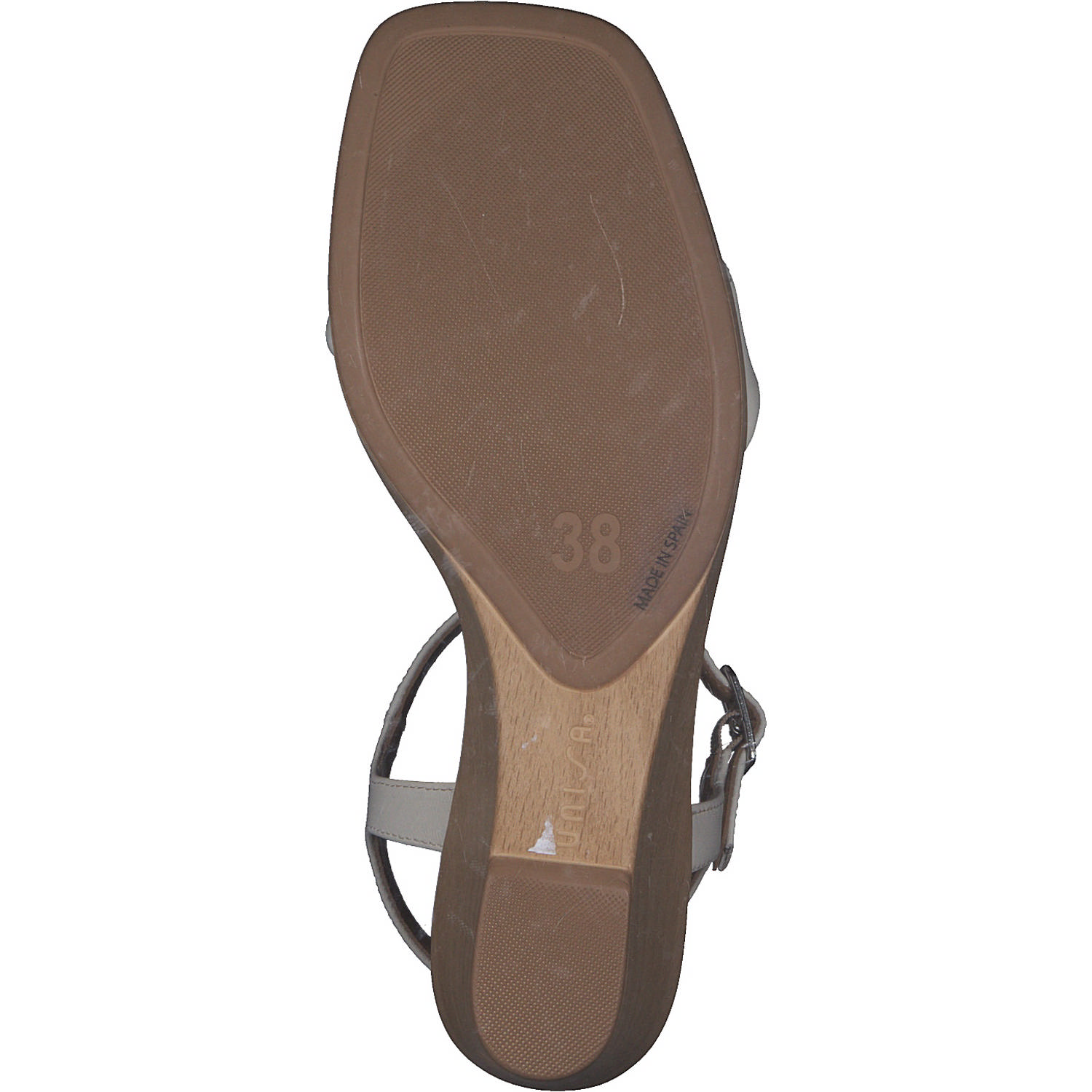 Unisa Rita, Keilsandaletten, Damen, Beige (Ivory)