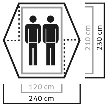 Salewa - Denali II Tent - 2-Personen Zelt