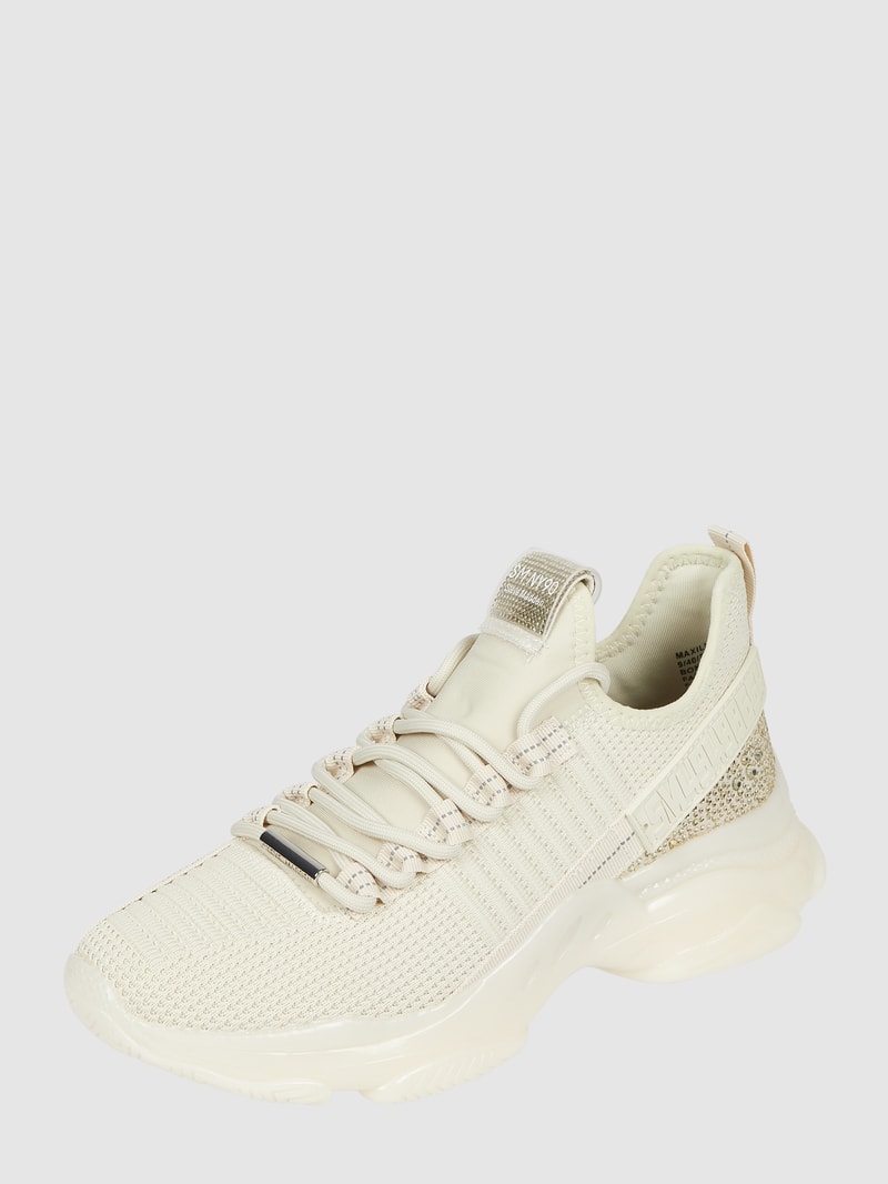 Sneaker mit Label-Detail Modell 'Maxilla' in sand