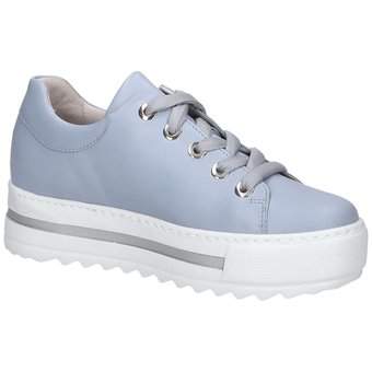 Gabor Plateau Sneaker in blau