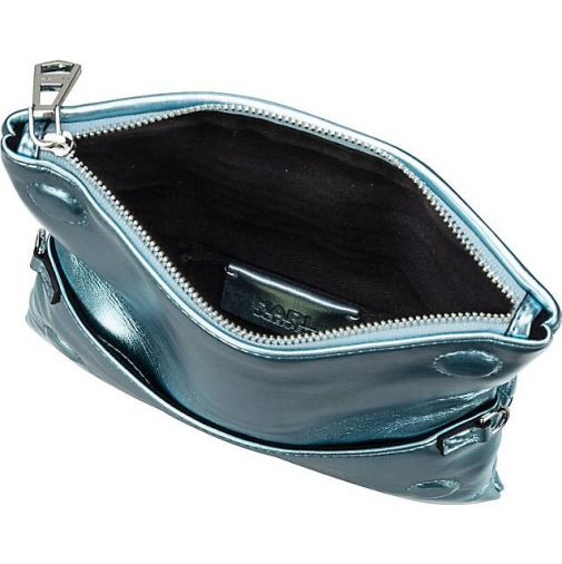 Karl Lagerfeld Abendtasche & Clutch K/Kushion Quilted Wallet On Chain Metallic