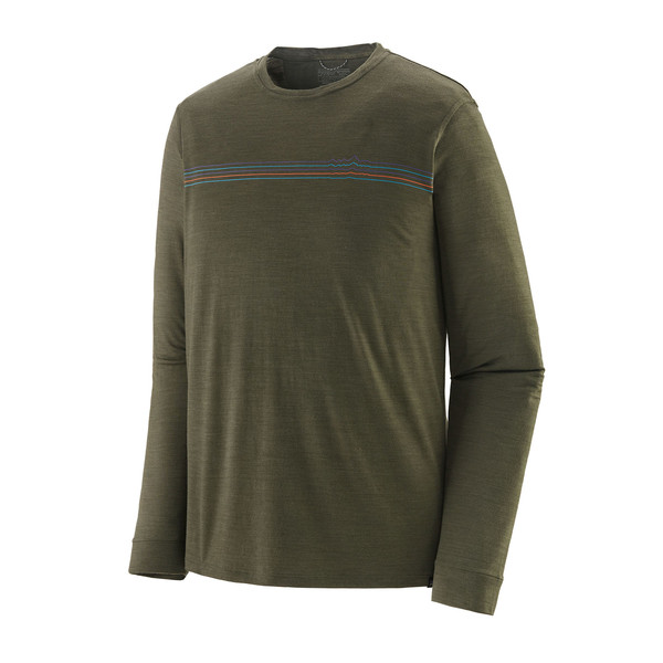 L/S CAP COOL MERINO GRAPHIC SHIRT Herren - Funktionsshirt