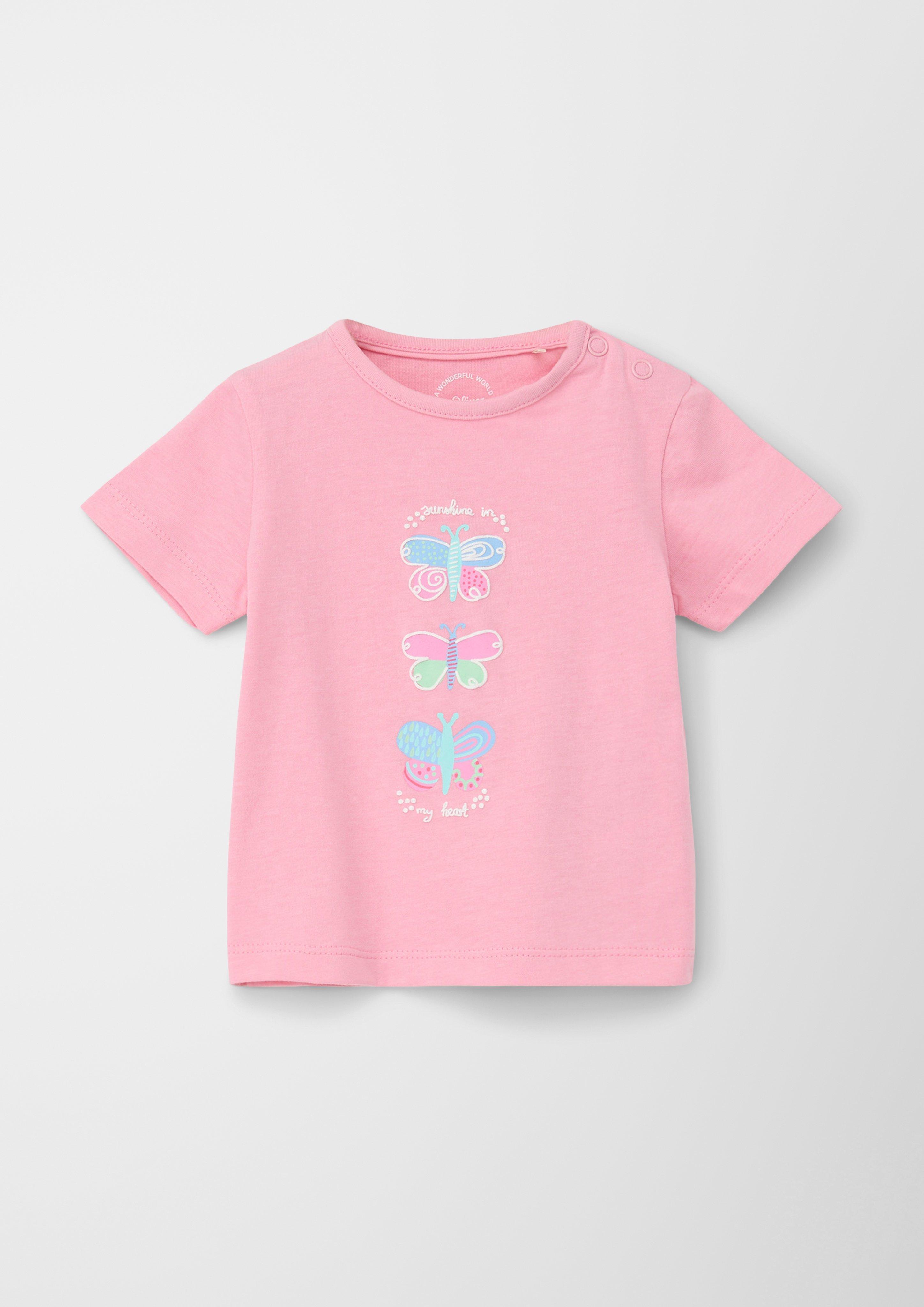 Jerseyshirt mit Glitzerprint  2130612-4325