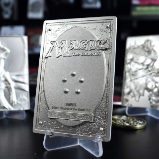 Magic the Gathering Metallbarren Garruk Wildspeaker Limited Edition (versilbert)