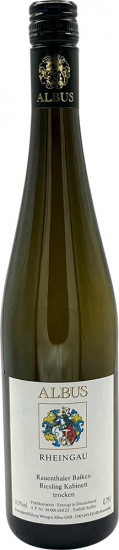 2021 Rauenthaler Baiken Riesling Kabinett trocken - Weingut Albus