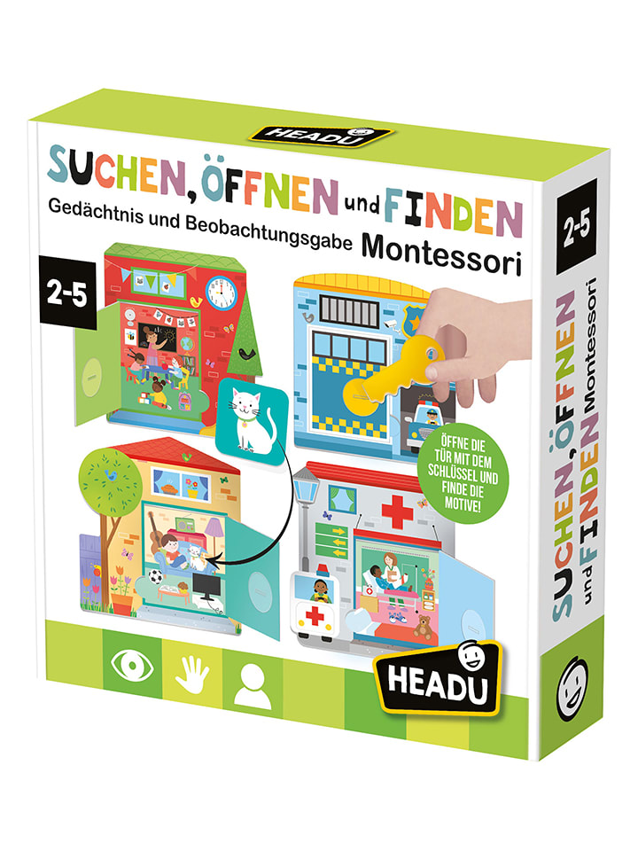Headu Suchen, Öffnen und Finden Montessori - ab 2 Jahren günstig kaufen onesize