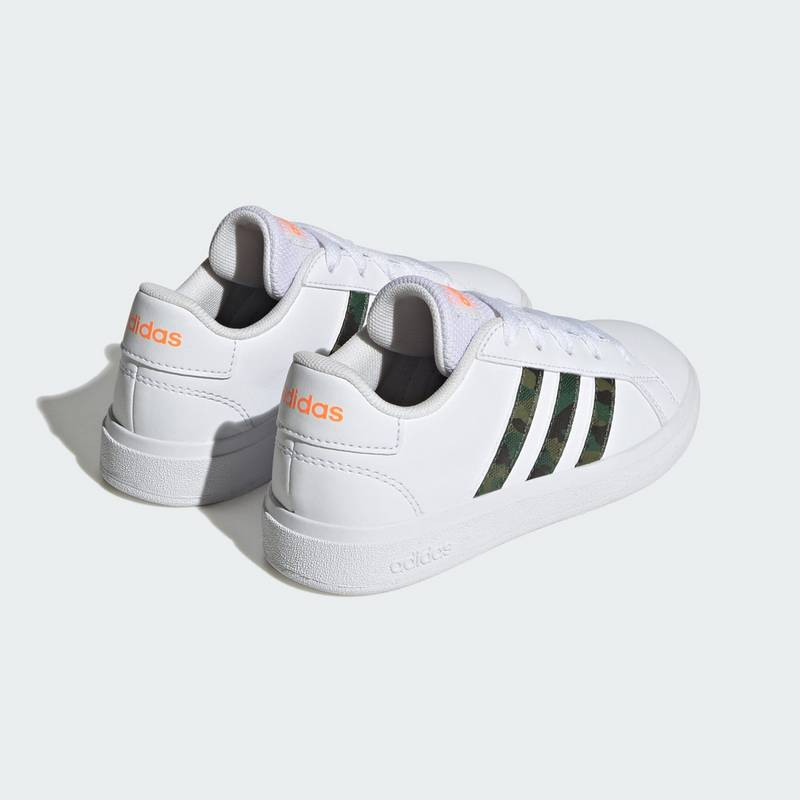 adidas Grand Court Lifestyle Lace Tennis Schuh Sneaker Kinder