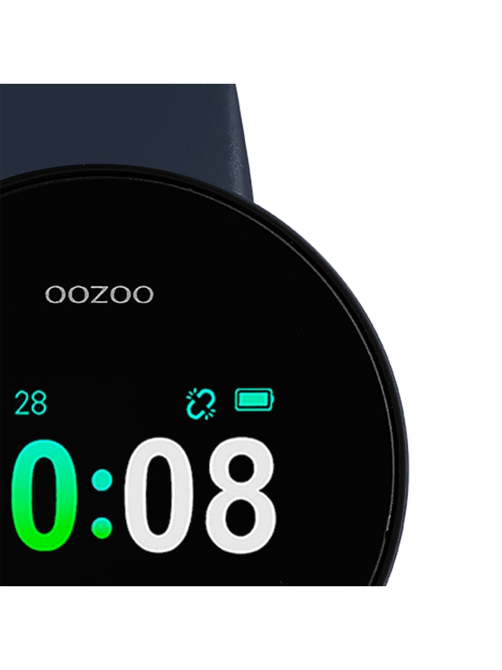 Oozoo Multifunktion-Smartwatch Oozoo Smartwatches dunkelblau groß (ca. 40mm) günstig kaufen onesize
