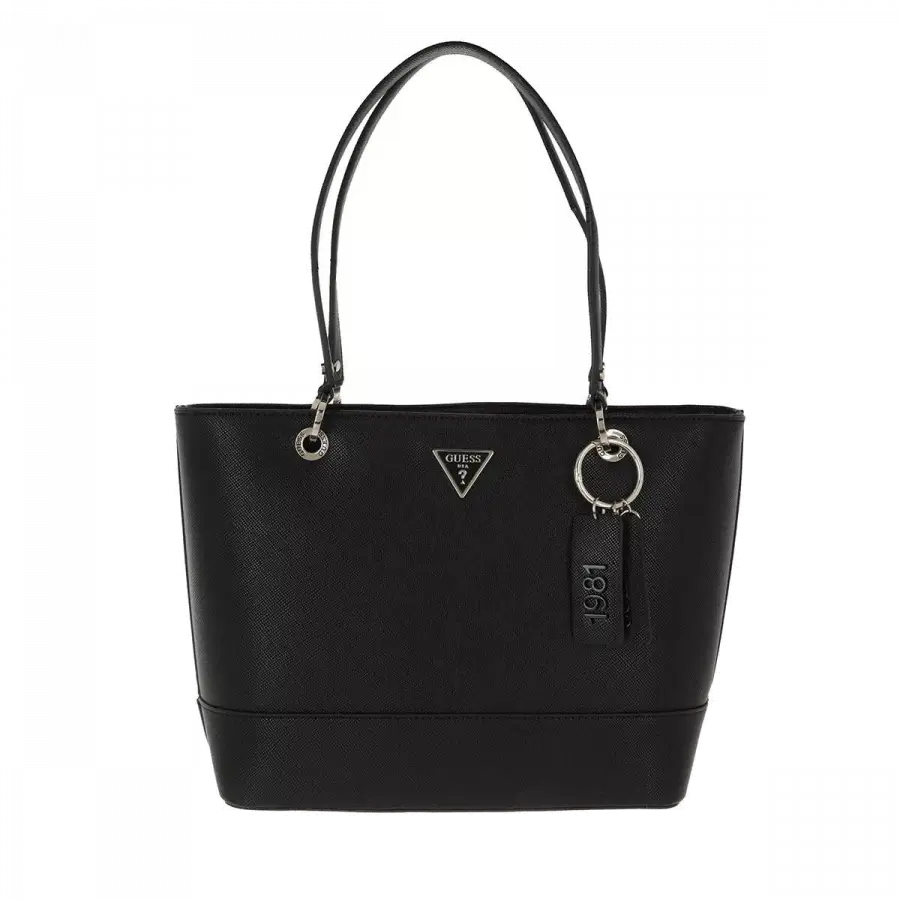 Guess - Guess Handle Bags Kunstleder Black - schwarz