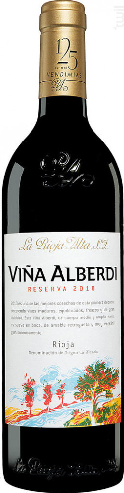 Viña Alberdi Rioja Alta Vin Rouge●Rioja Alta 2018 75cl