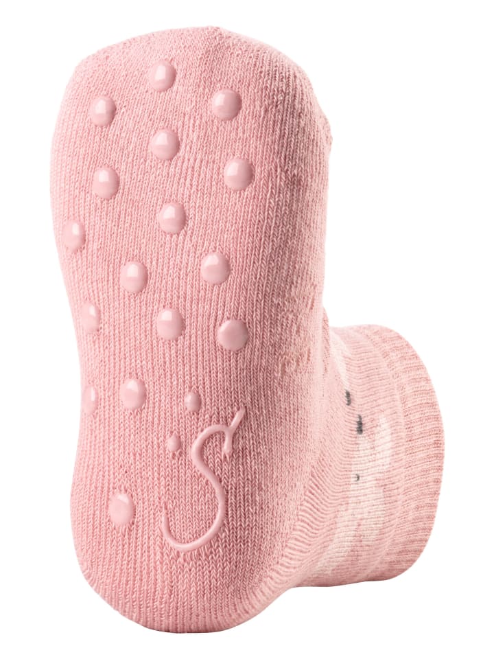 Sterntaler ABS Krabbelsocken 2er-Pack Regenbogen in zartrosa günstig kaufen 16