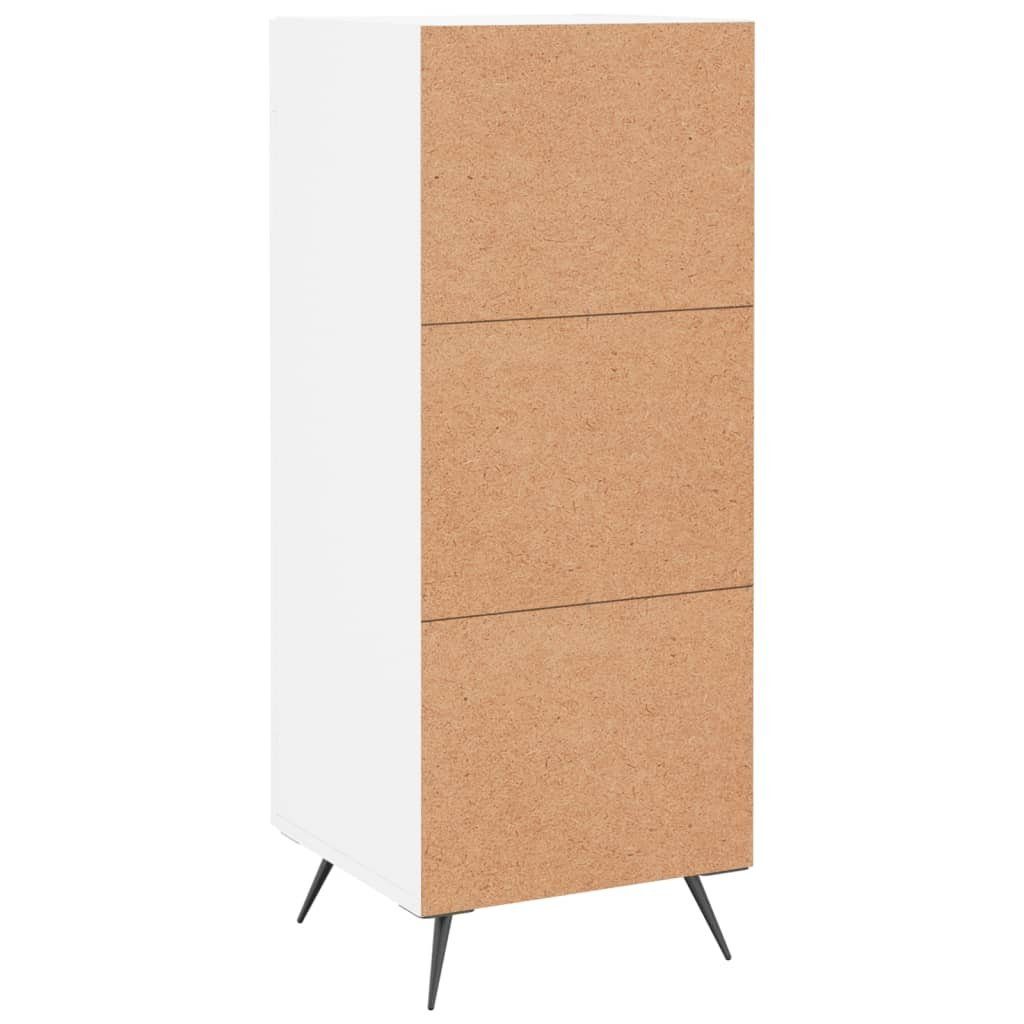 vidaXL Sideboard Sideboard Weiß 34,5x34x90 cm Holzwerkstoff (1 St)