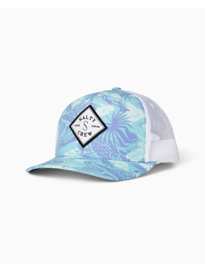 Salty Crew Sealine Retro Trucker Cap in Aqua günstig kaufen onesize