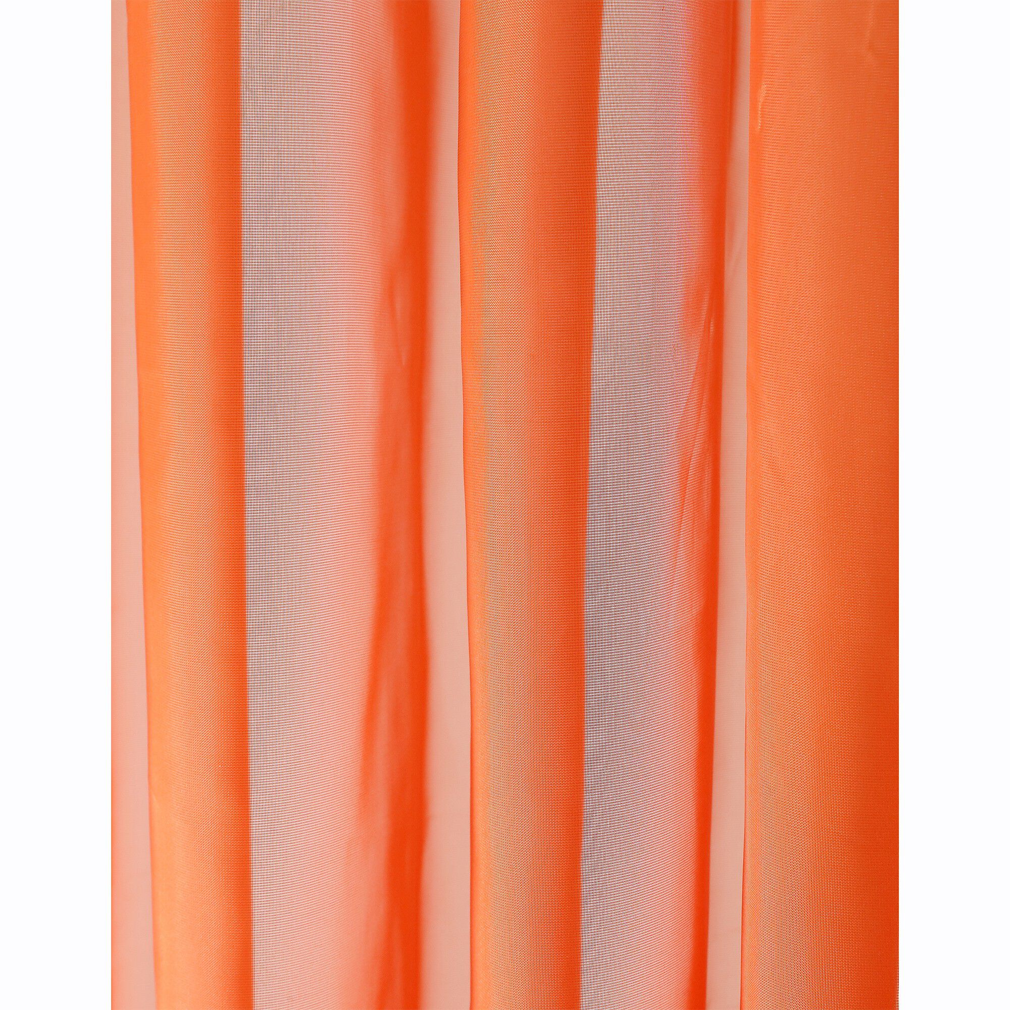 Panneau voile uni finition œillets