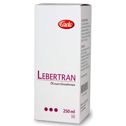 LEBERTRAN CAELO HV-Packung  250 ml  Öl