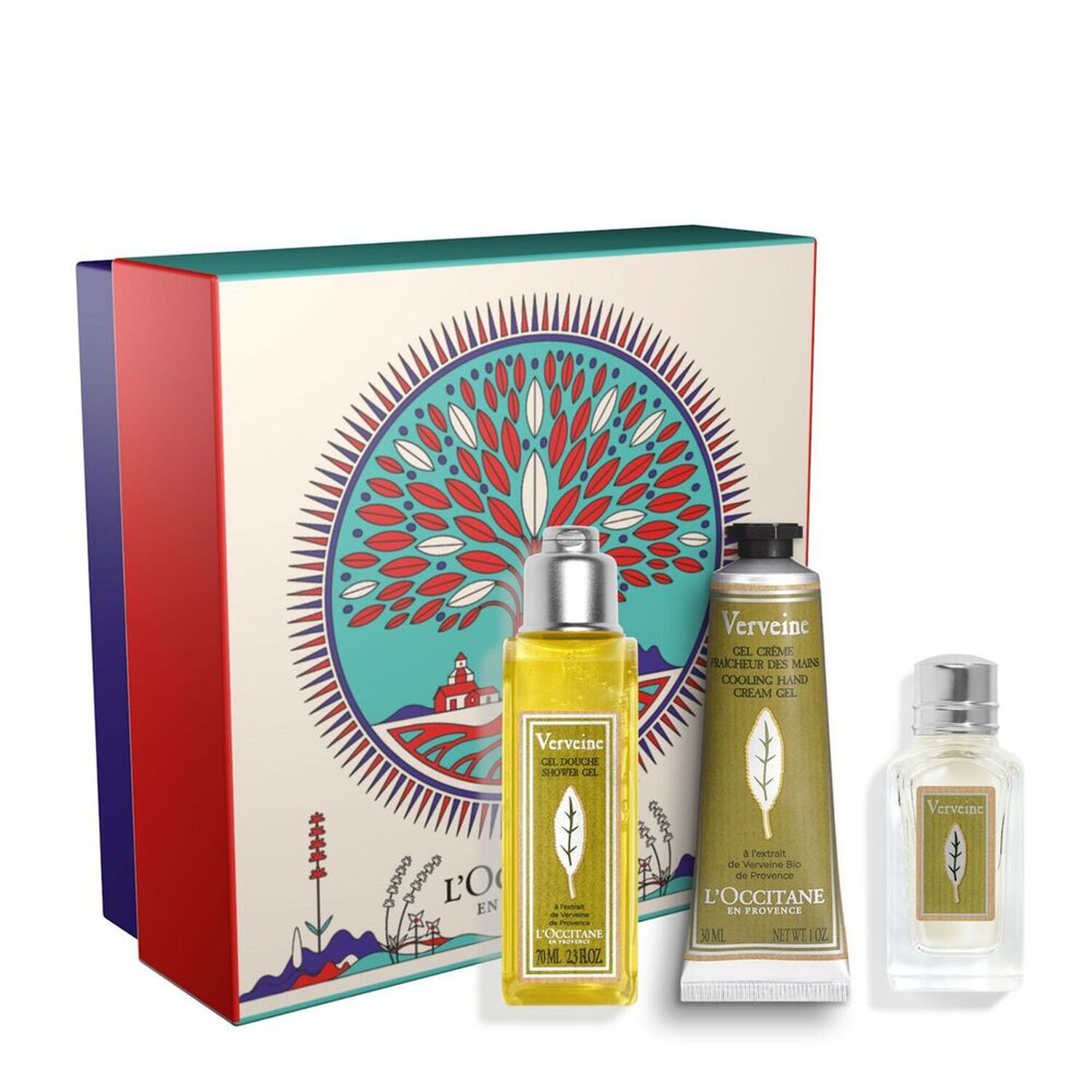 l'occitane Verveine Coffret Gel douche 75 ml + 2 Produits