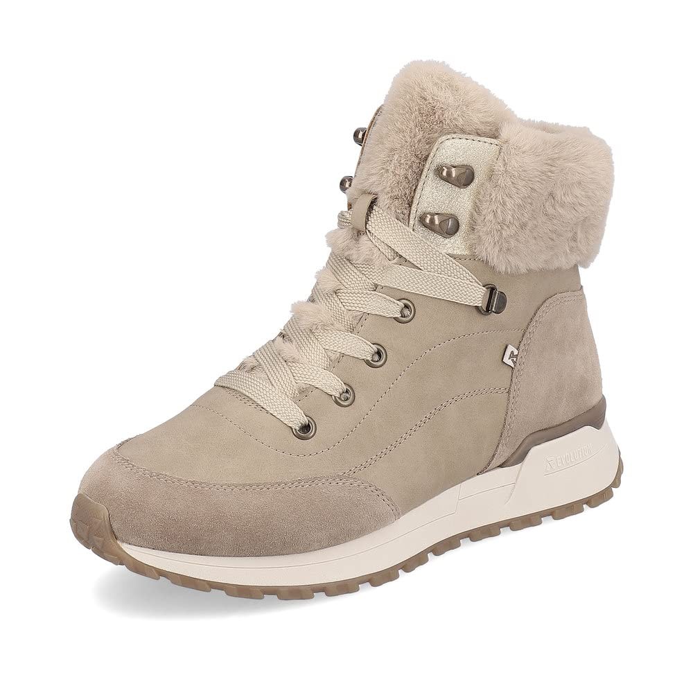 RIEKER Winterstiefel taupe