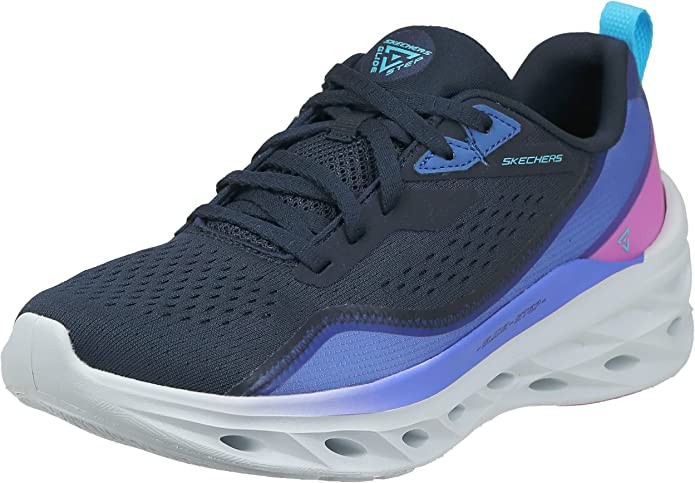 SKECHERS Freizeit Schnürer blau