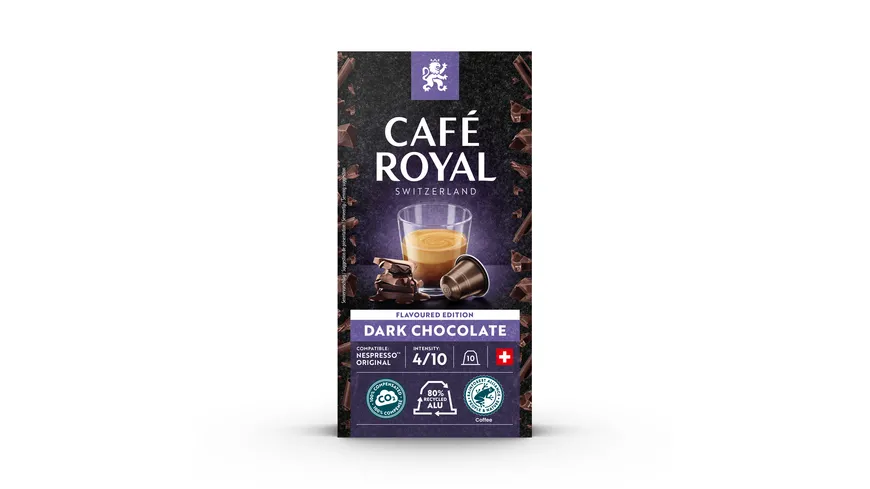 Café Royal Switzerland Dark Chocolate Espresso Kapseln 50 g