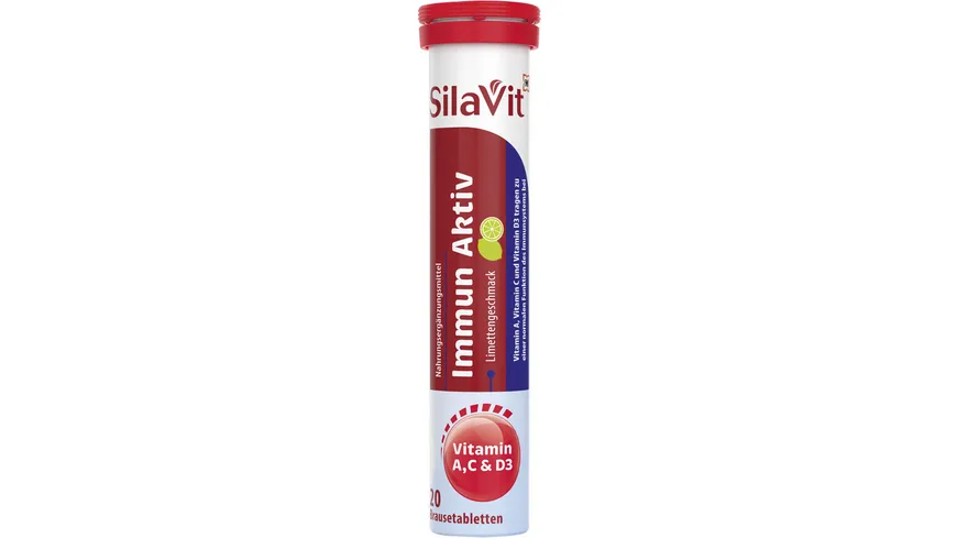 SilaVit Brausetabletten Immun Aktiv Limettengeschmack