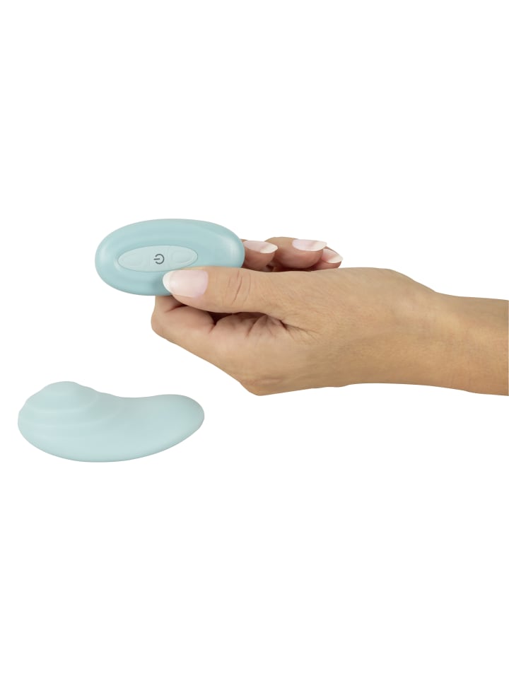 Cuties Auflegevibrator RC Panty Vibrator in türkis günstig kaufen 8 cm