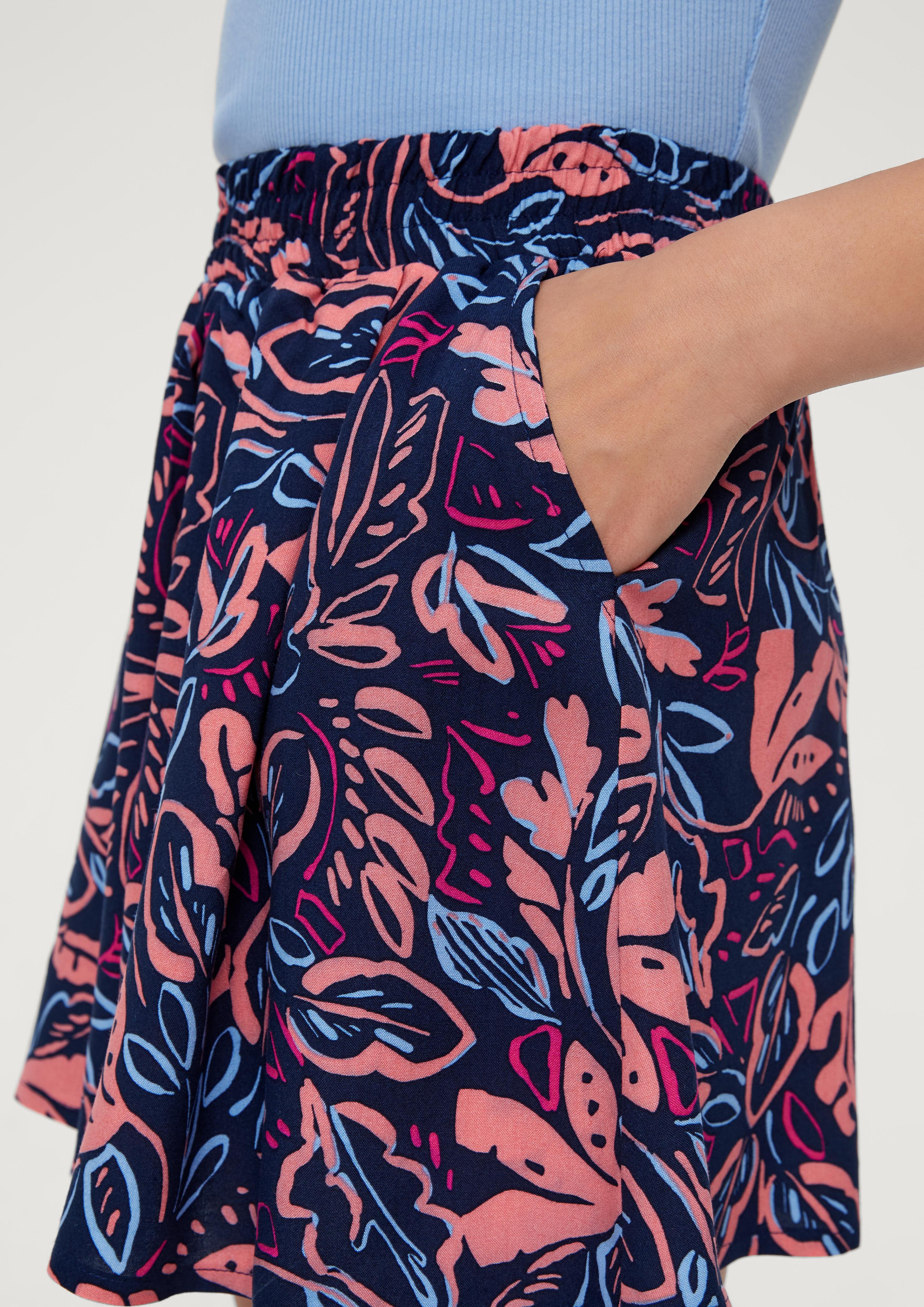 Shorts aus reiner Viskose  2131415-59A7