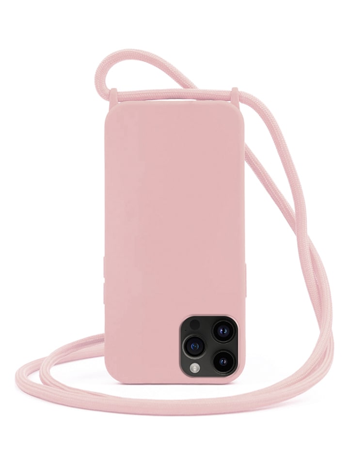 SmartCase Case mit Kordel für iPhone 14 PRO MAX in Rosa günstig kaufen onesize