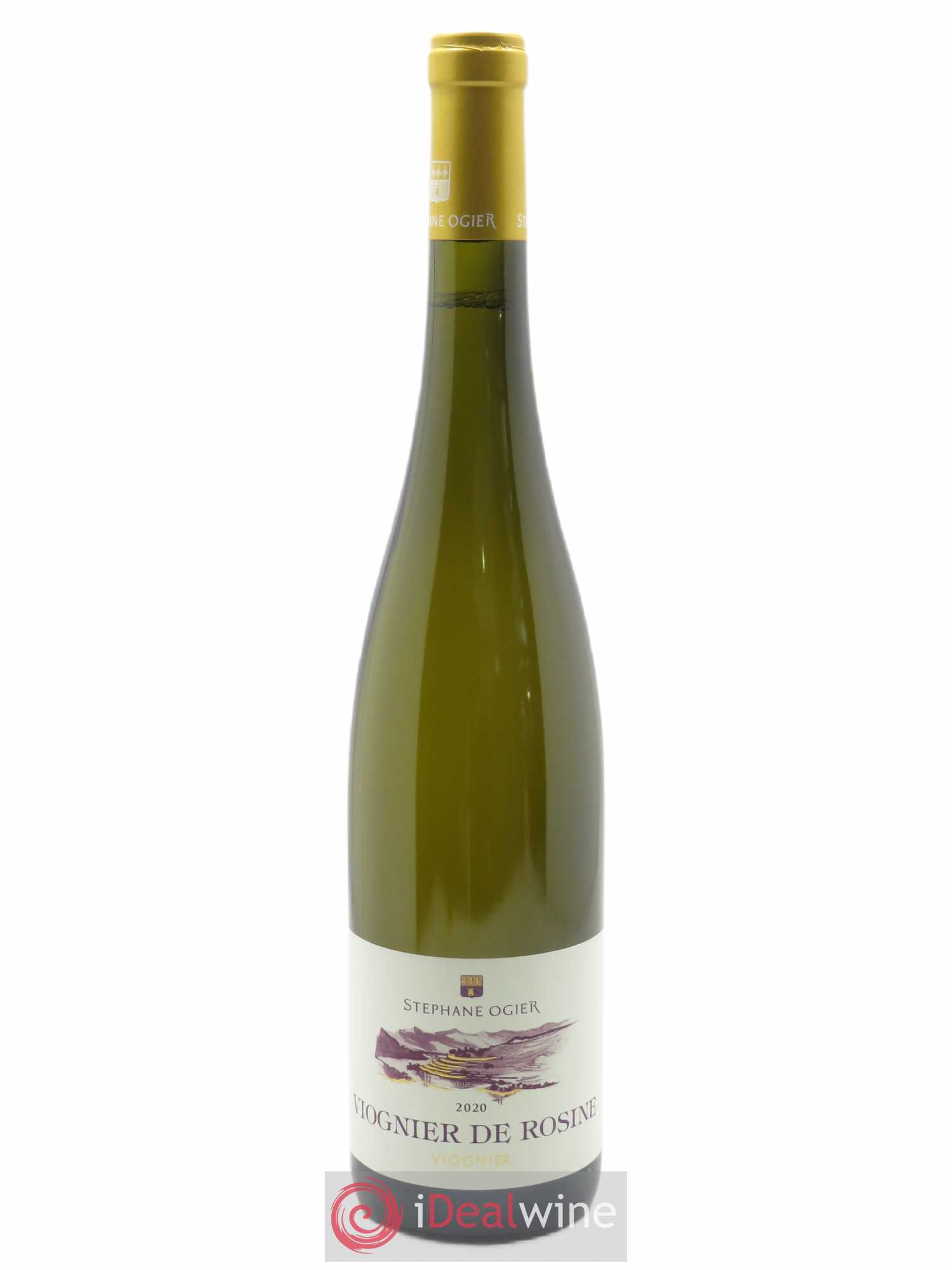 IGP Collines Rhodaniennes Viognier de Rosine Michel et Stéphane Ogier  2020 - Lot de 1 Bouteille