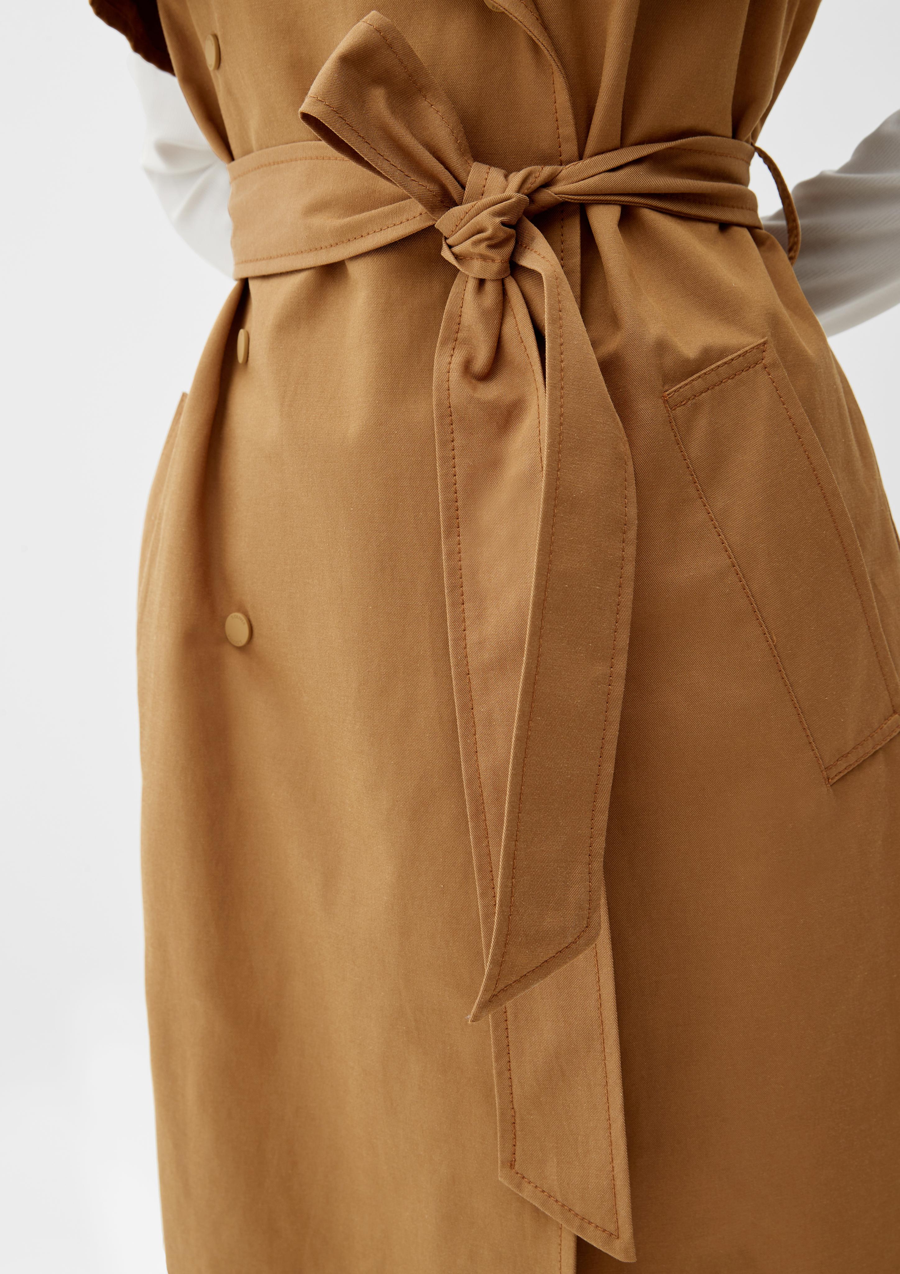 Trench-Weste aus Twill  2117296-8469