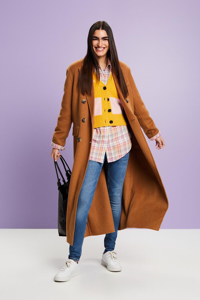 Skinny Jeans mit mittlerer Bundhöhe