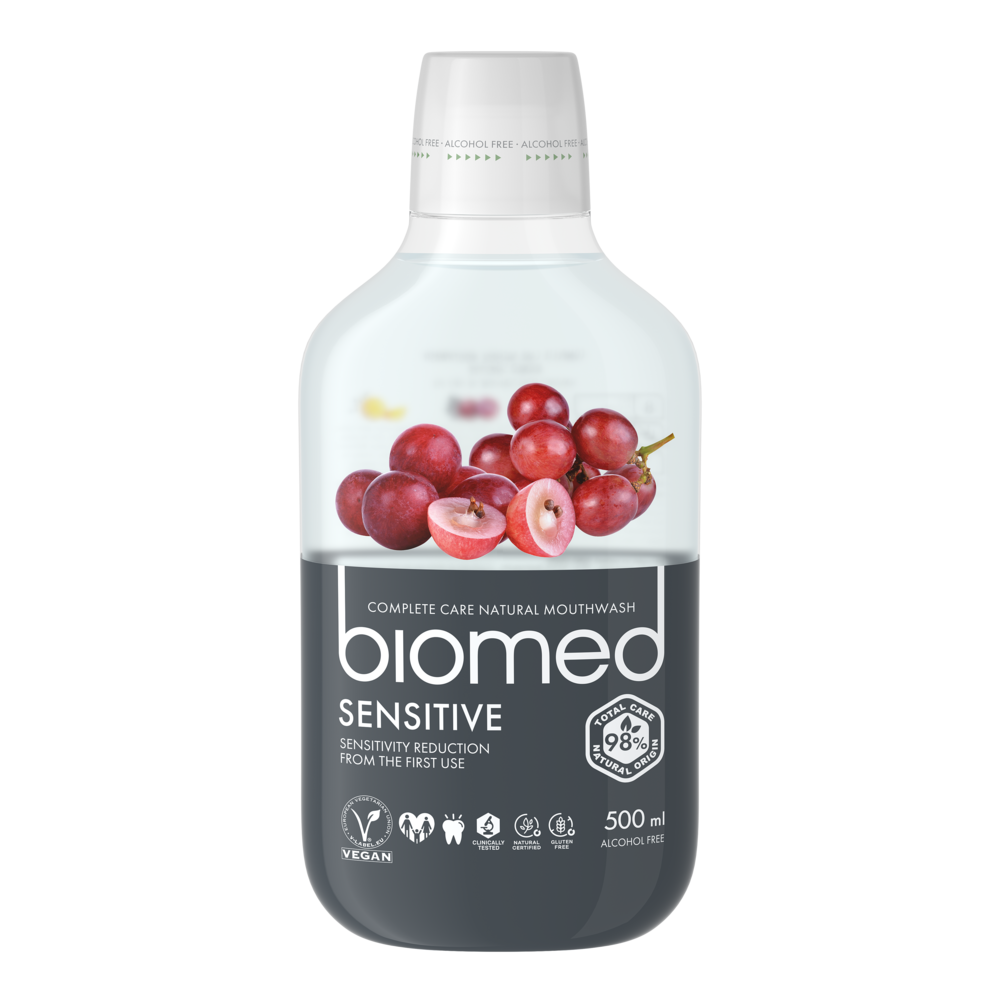 Biomed Mundspülung Sensitive 500 ml
