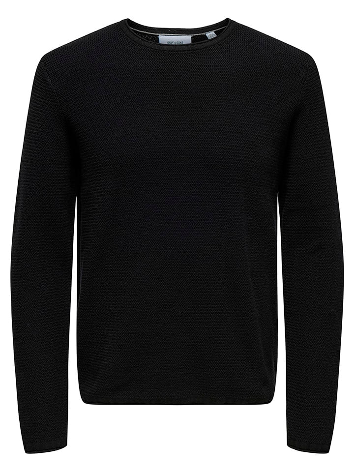 ONLY & SONS Pullover in Schwarz günstig kaufen