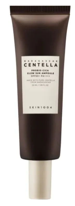 SKIN1004 Madagaskaro centelės „Probio-Cica Glow“ apsauginis veido kremas nuo saulės, SPF50+