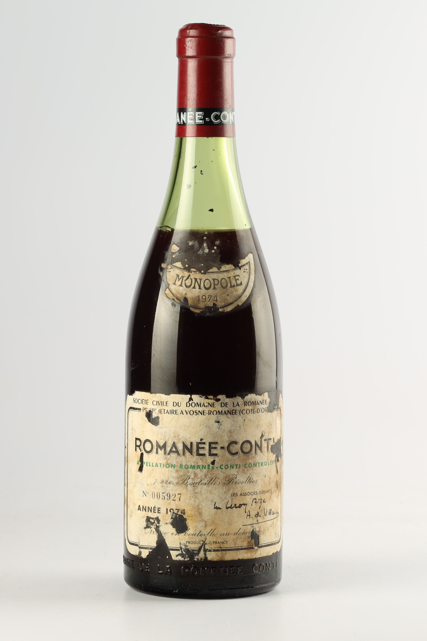 Domaine De La Romanee Conti 1974, Romanée Conti