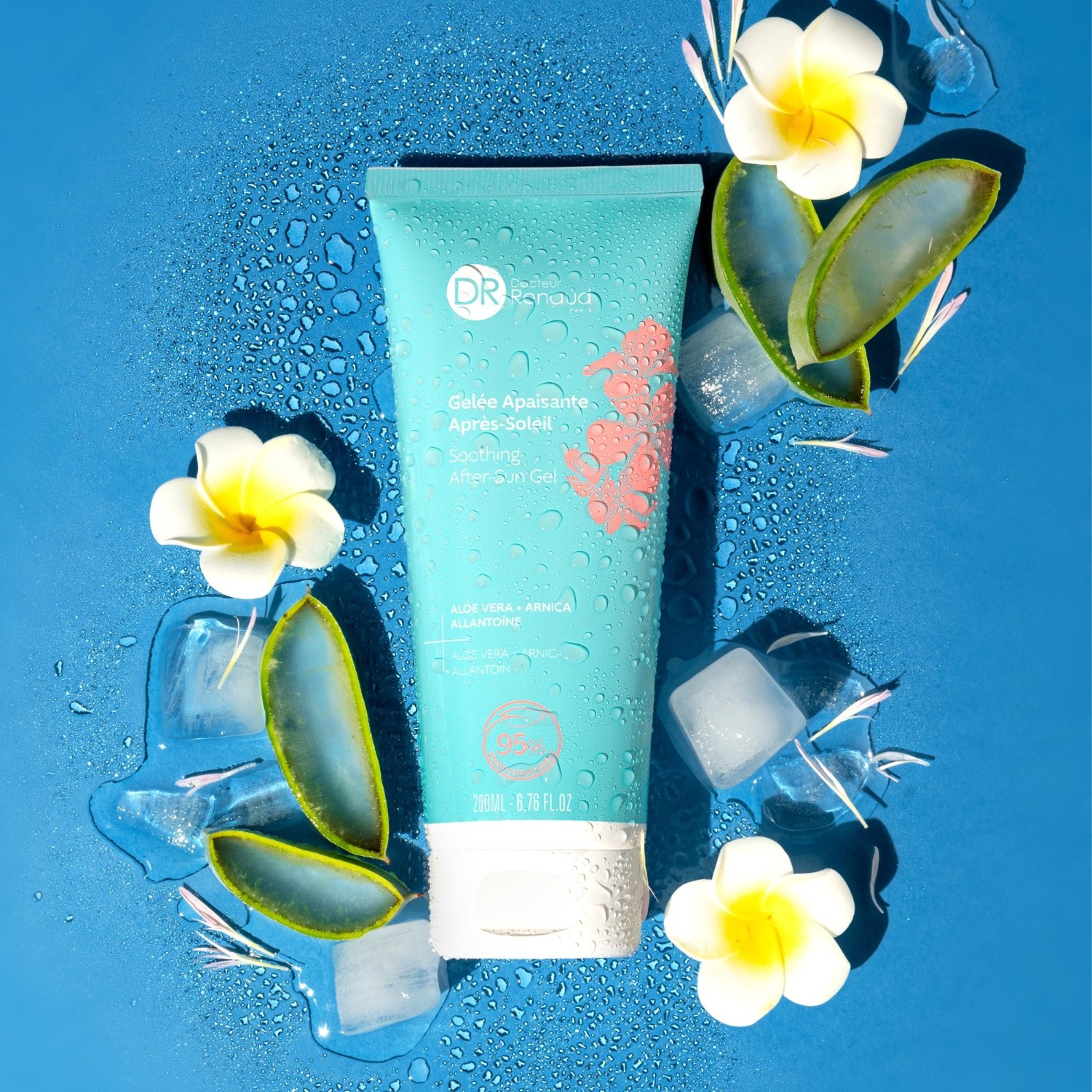 Gel calmante para después del sol del Dr. Renaud