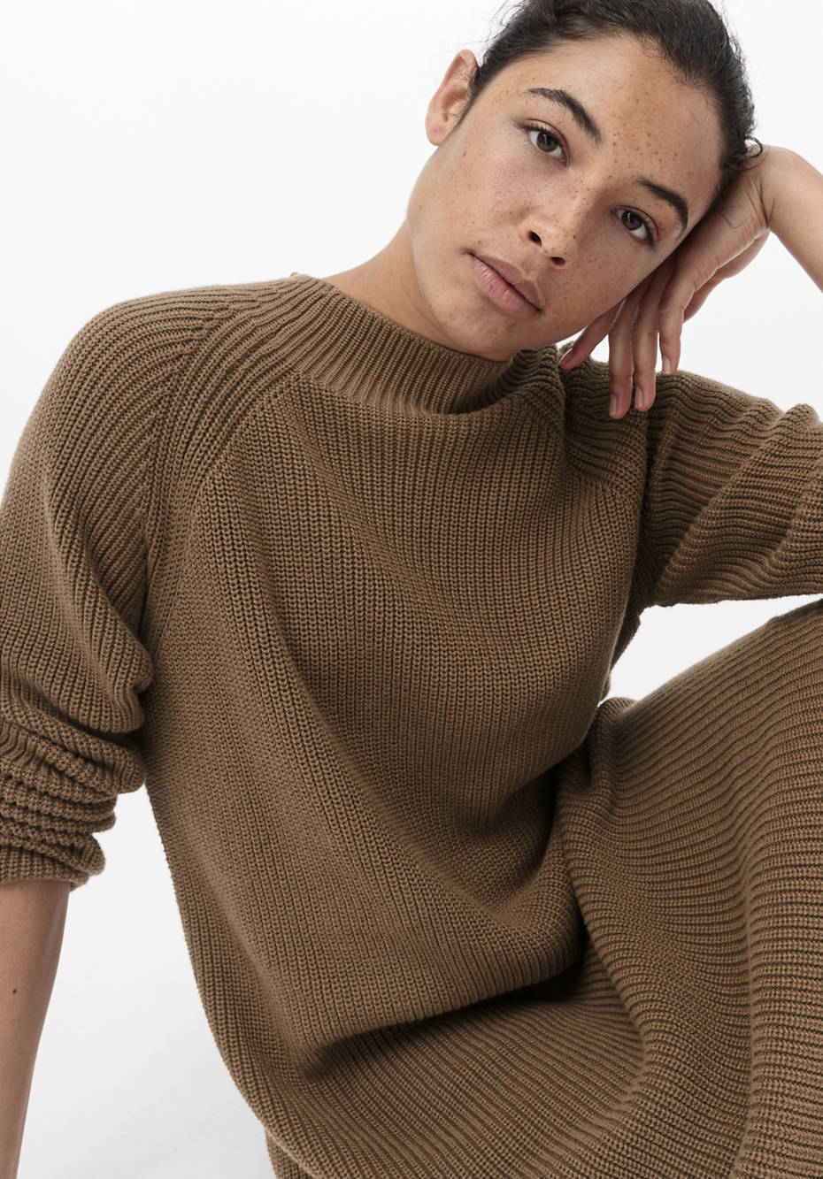Strickkleid aus reiner Bio-Baumwolle
