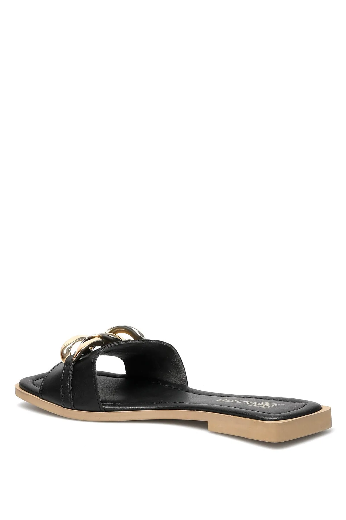 Butigo  Pantolette - Schwarz - Flacher Absatz
