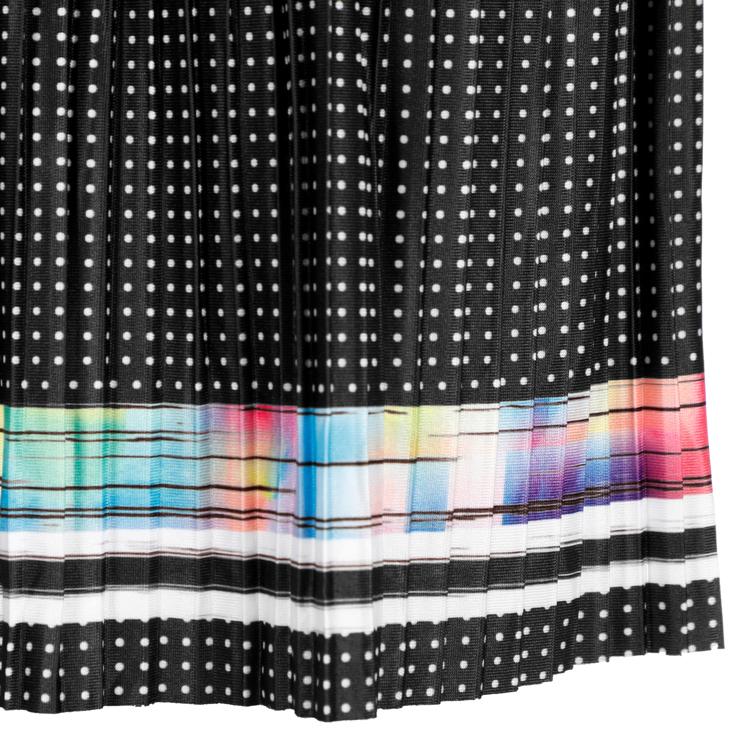 Long Hot Tropic Smocked Rock Damen - Schwarz, Mehrfarbig