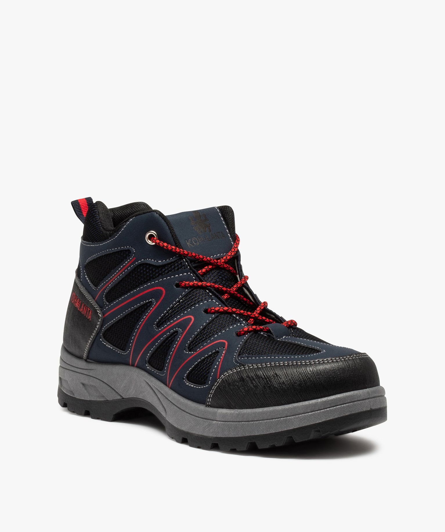 Chaussures de randonnée homme à lacets – Koh-Lanta marine | GEMO