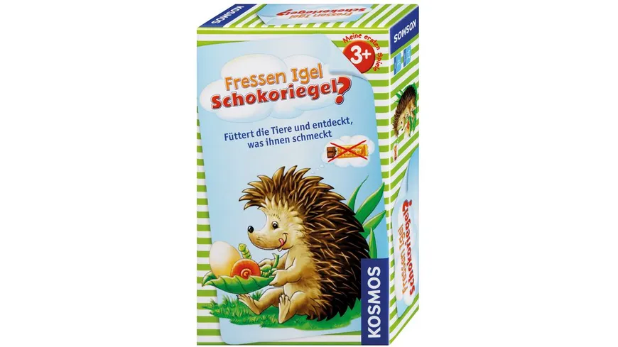 KOSMOS - Fressen Igel Schokoriegel?