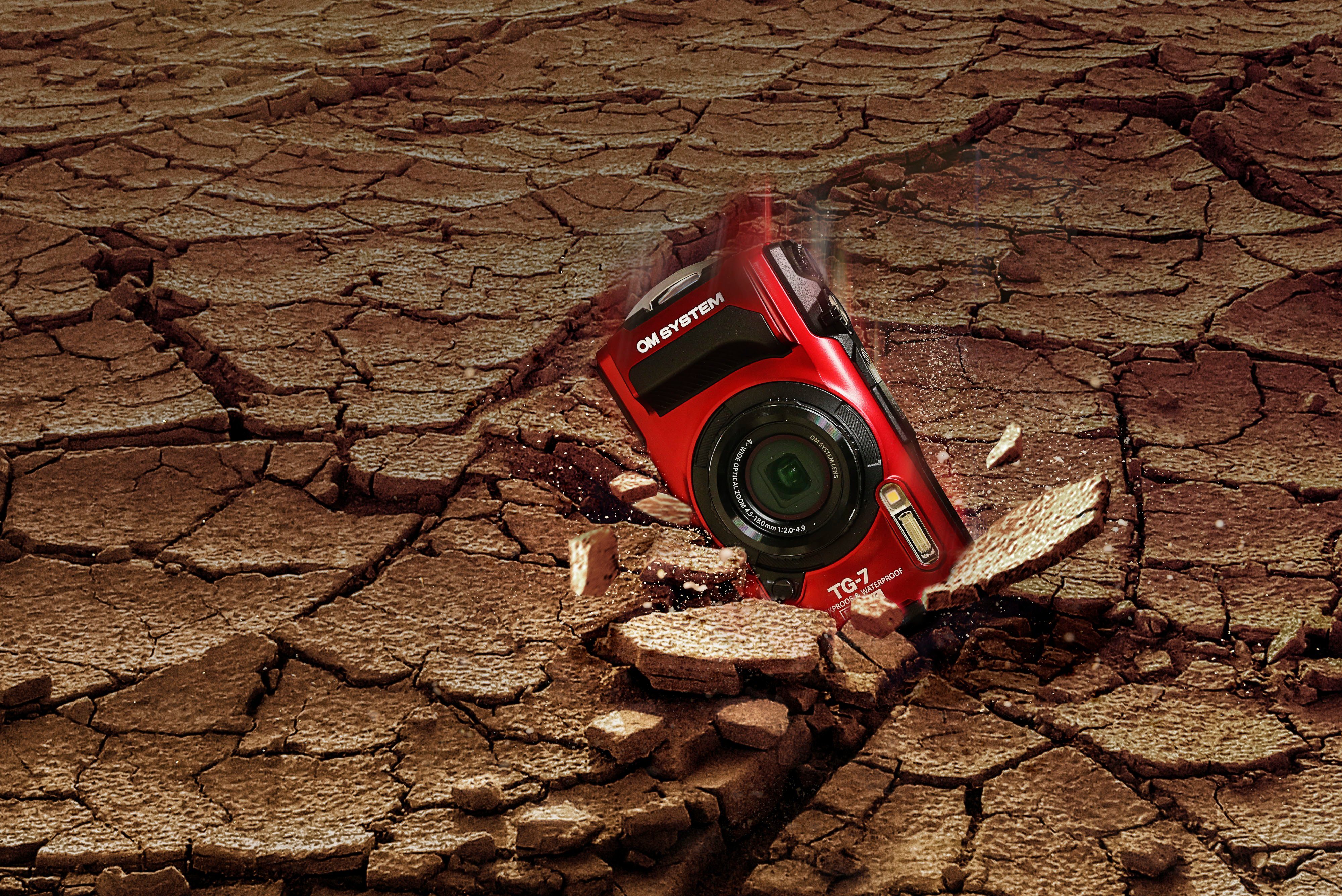 Olympus Tough TG-7 Kompaktkamera (12 MP, 4x opt. Zoom, Bluetooth, WLAN (Wi-Fi)